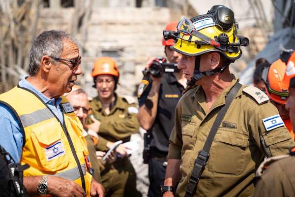 ЦАХАЛ реагирует на чрезвычайные ситуации(IDF)