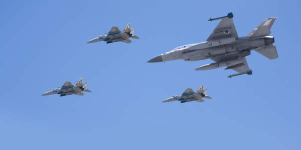 Израильские самолеты F-16
