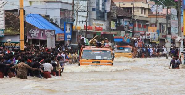 Наводнение в Индии. Фото: AJP / shutterstock