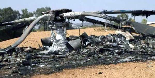 IDF helicopter was hit by enemy missiles, but all of our fighters were saved