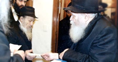 The Rebbe's dollar opened her eyes... 