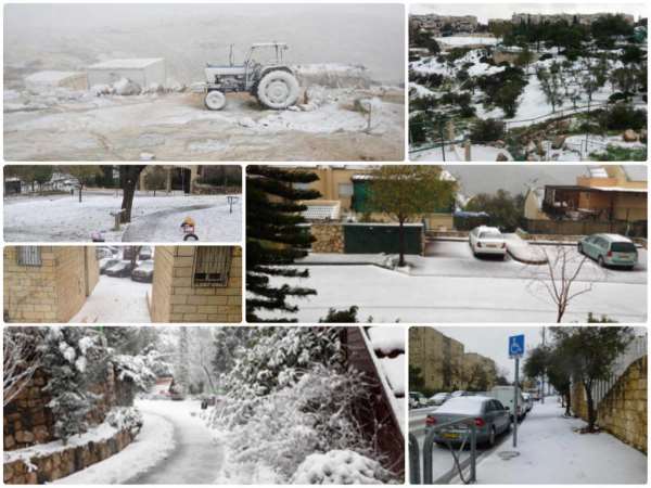 Снег в Израиле (2013)
