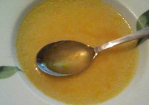 Оранжевый суп с чечевицей