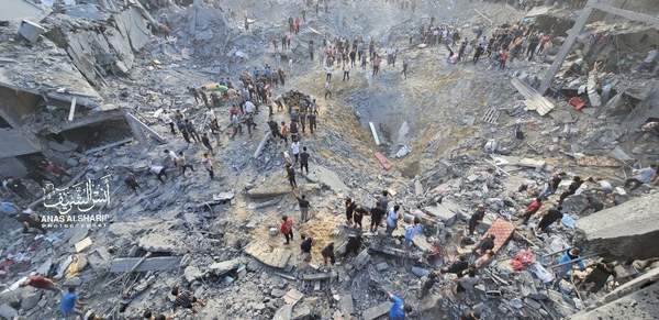 Completely demolish and flatten terrorist buildings in Gaza