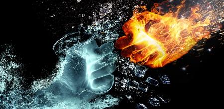 Огонь и вода: единство и борьба противоположностей